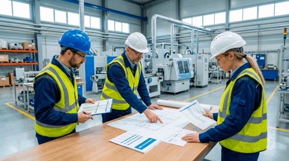 %Projetos industriais%