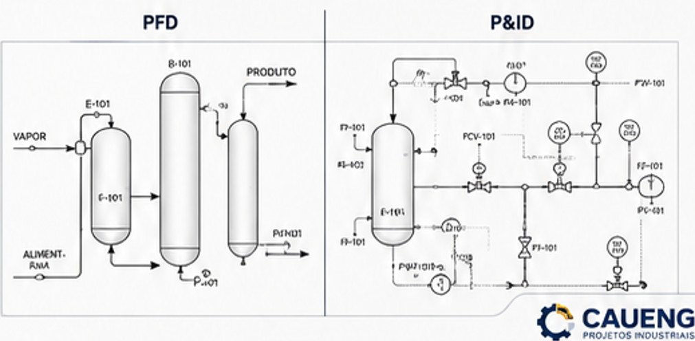 %Projetos industriais%