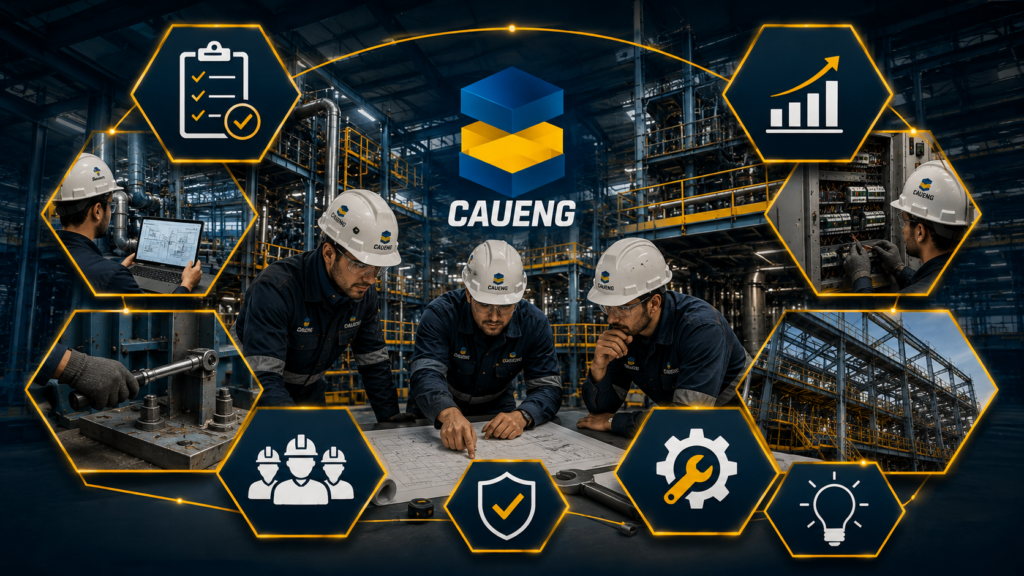 %Projetos industriais%