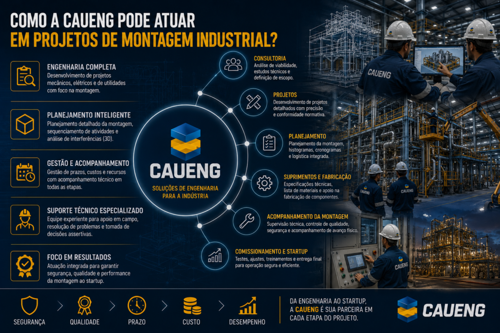%Projetos industriais%