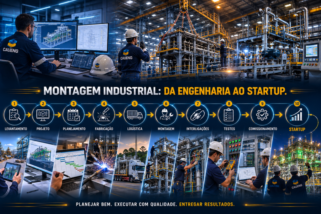 %Projetos industriais%