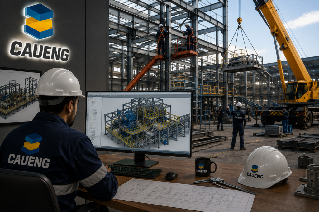 %Projetos industriais%