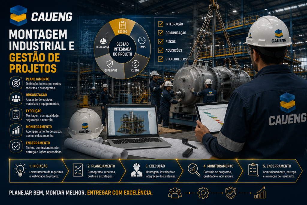 %Projetos industriais%