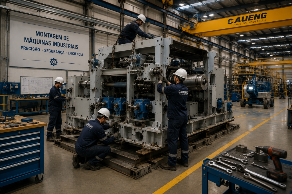 %Projetos industriais%