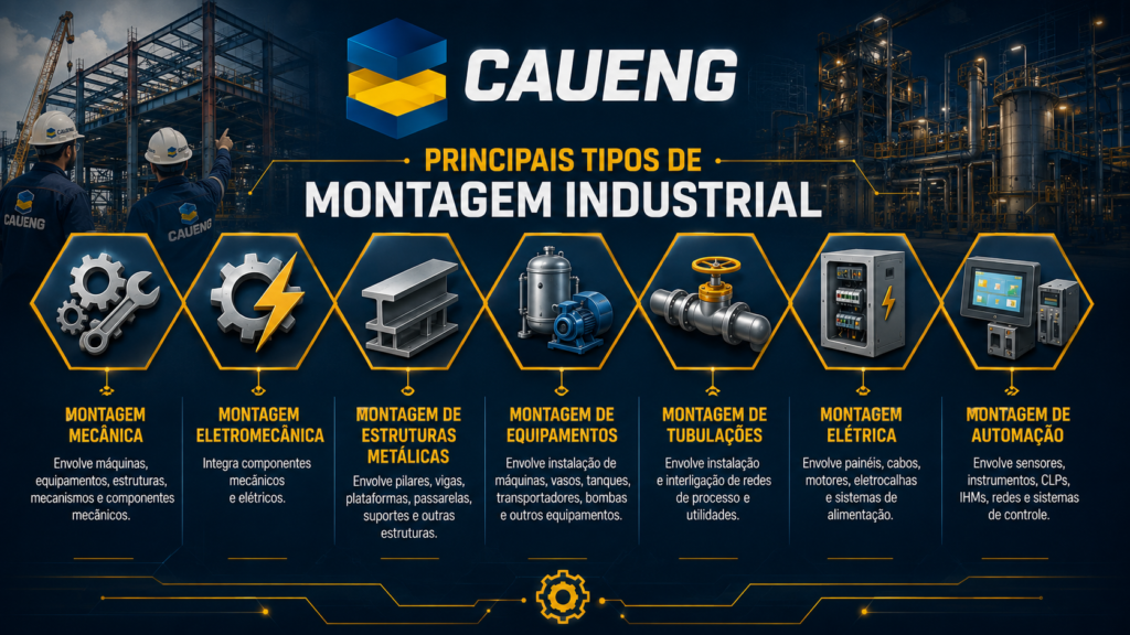 %Projetos industriais%